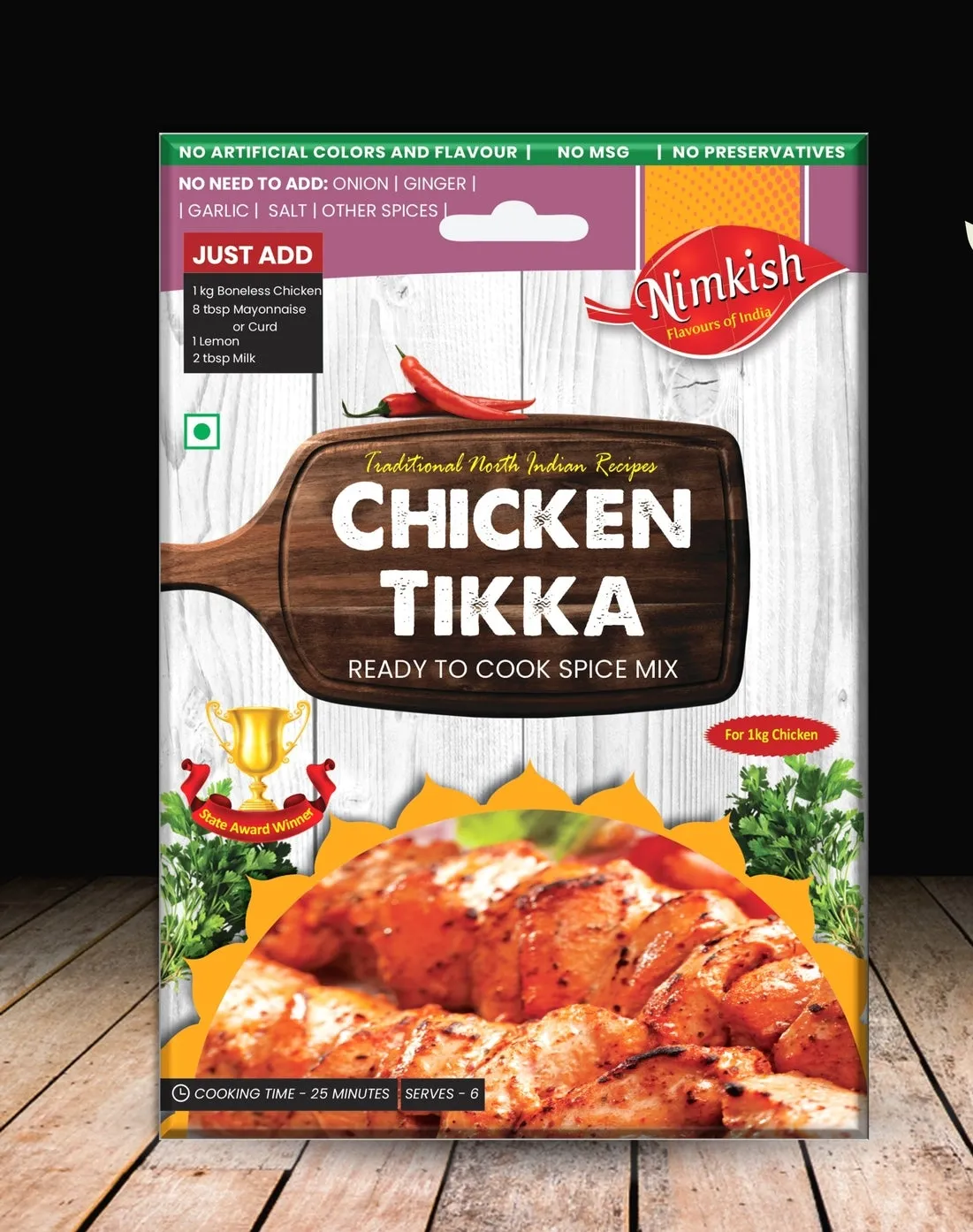 Nimkish Chicken Tikka Mix view 2