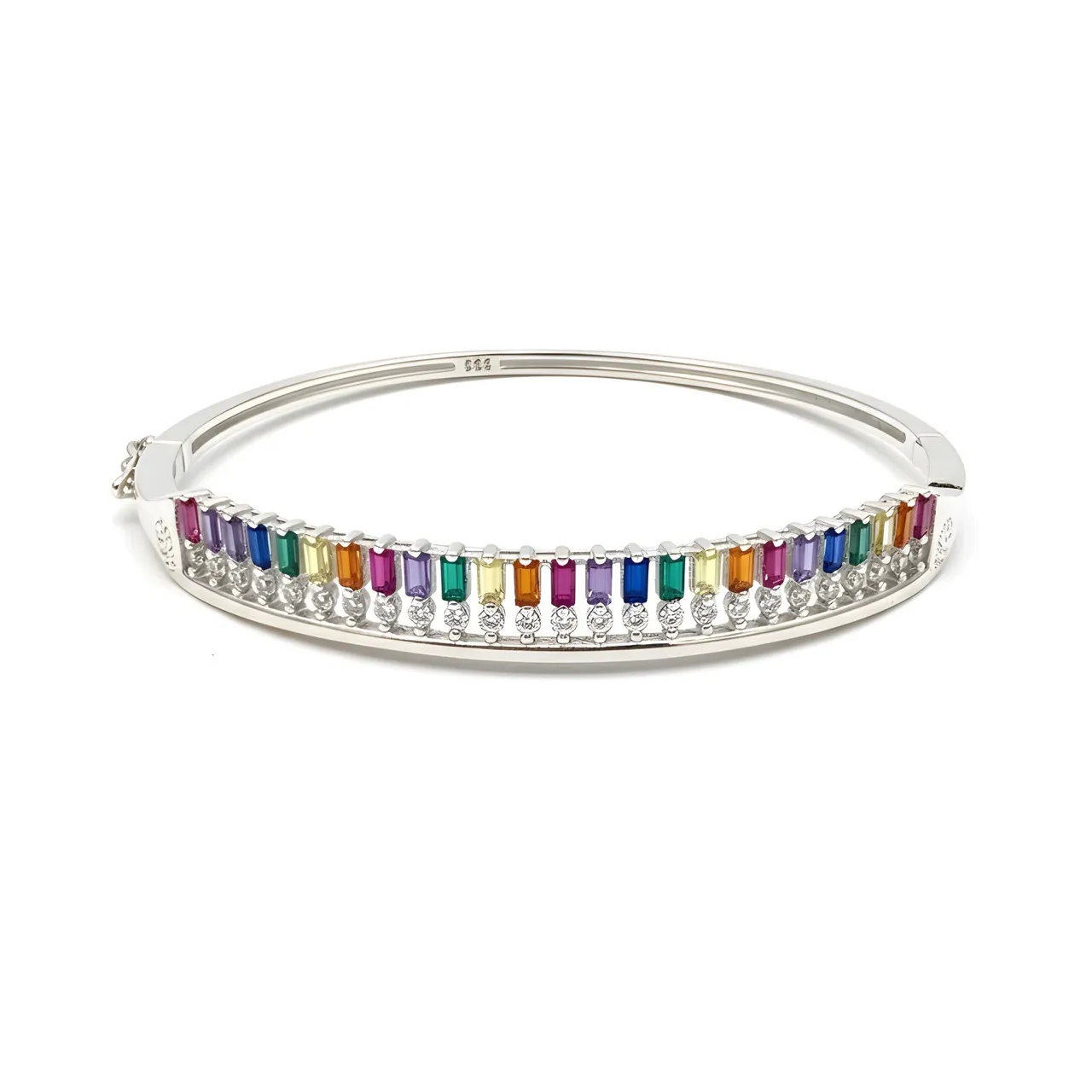 Multi-colored Gemstone Bracelet view 2