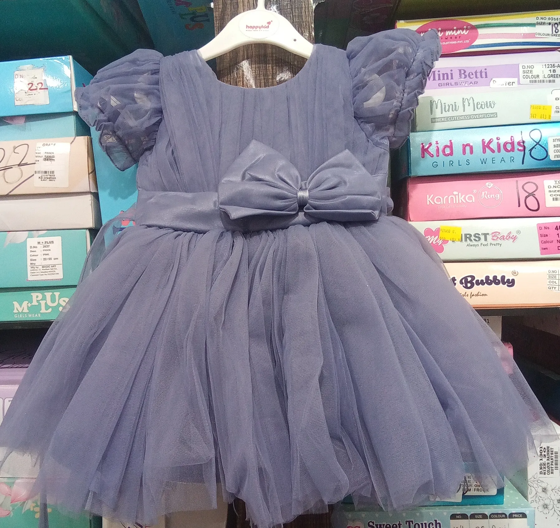 Happy Kid Lavender Dress view 3
