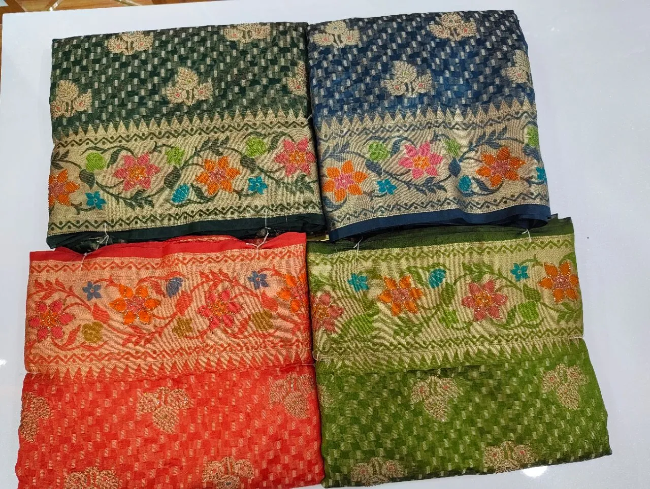 Designer Silk Saree view 8