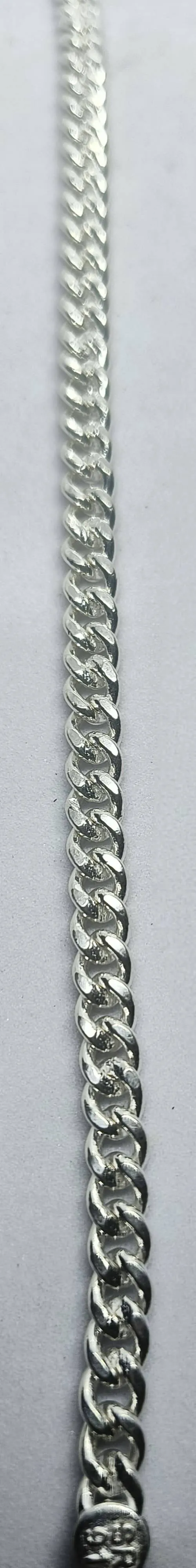 Silver Cuban Link Bracelet (AVBR-10) view 5