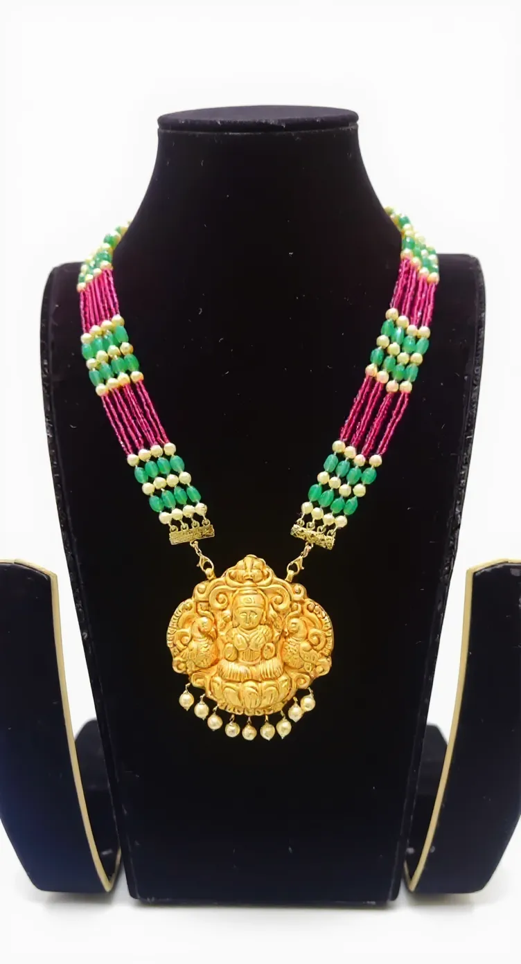 Gold Goddess Necklace view 2