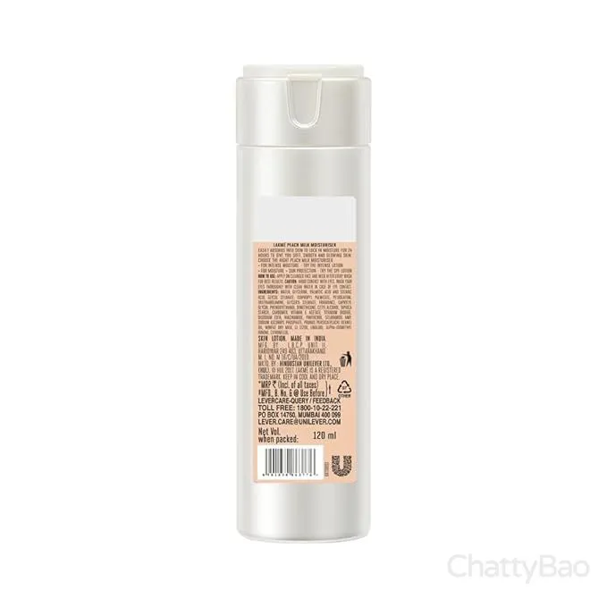 Lakme Peach Milk - Light Milk Face Moisturizer 120 ml view 2