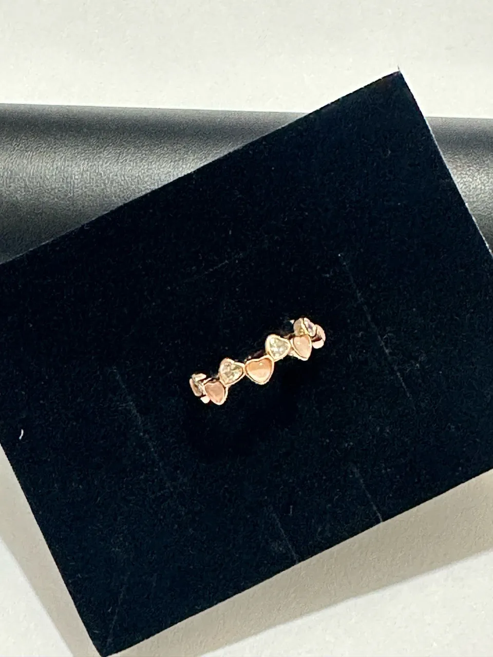 Heartbeat Rose Gold Ring view 3