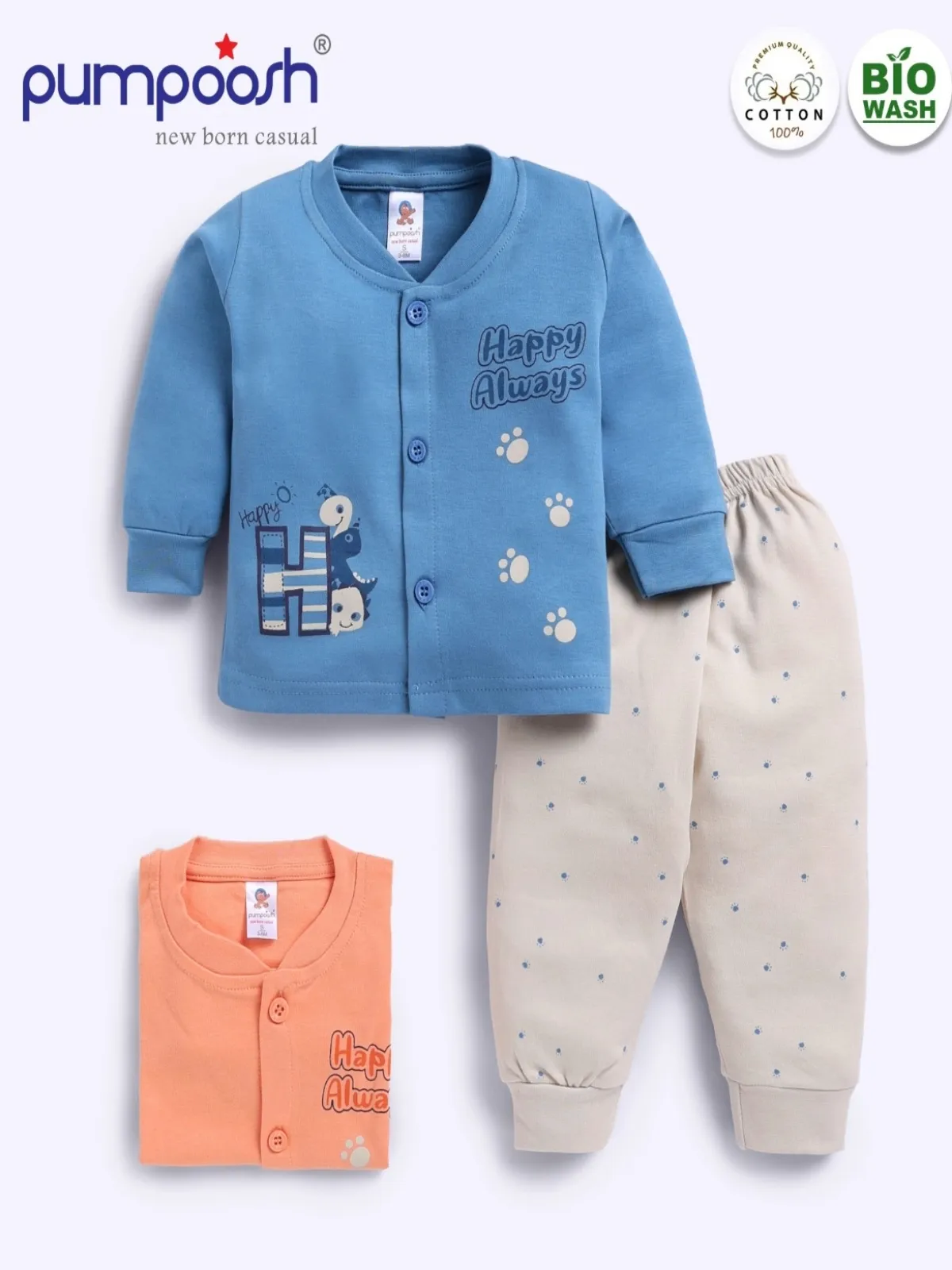 Pumpoosh Newborn Casual Set view 2