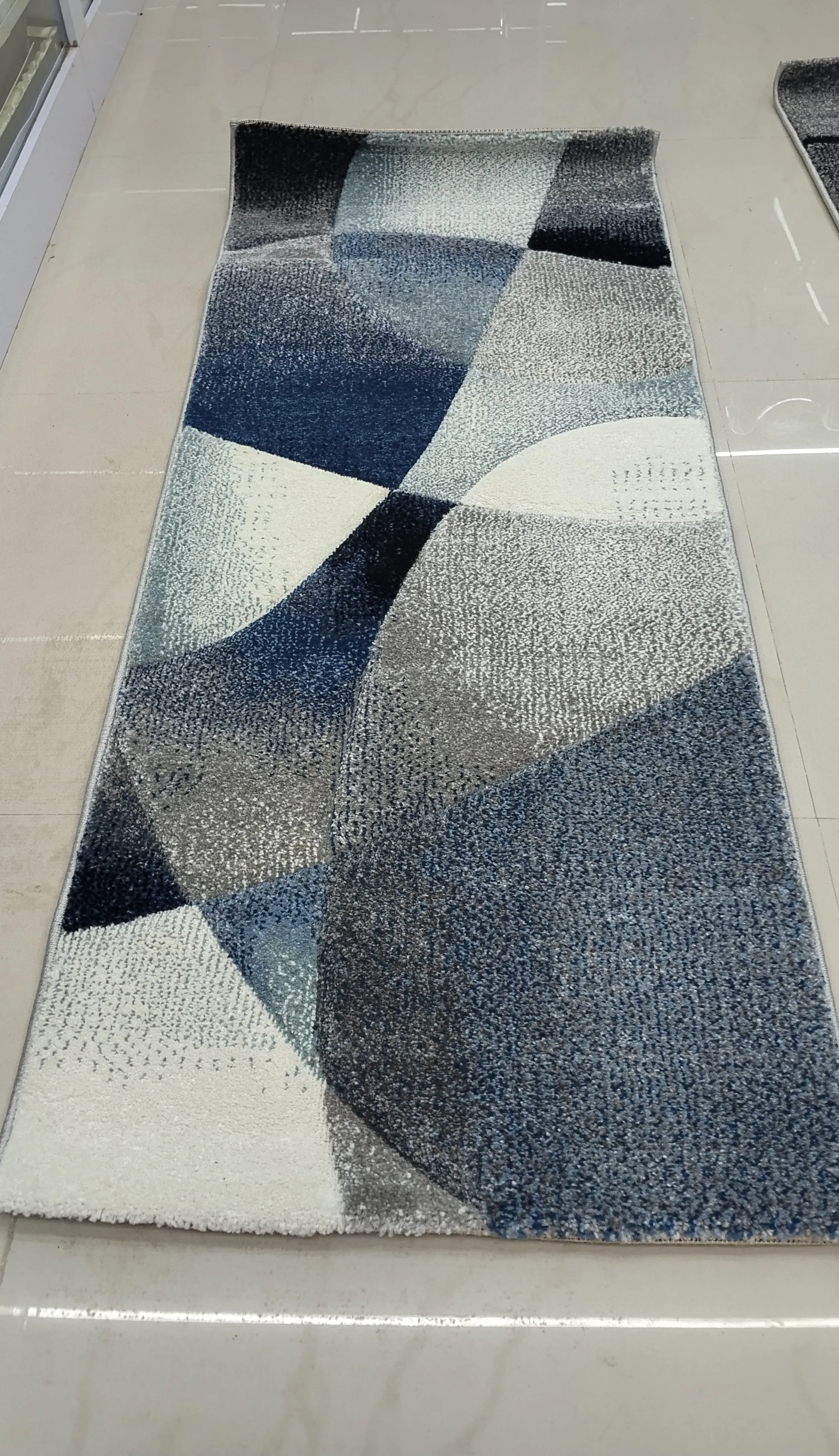 Modern Geometric Bed Runner view 2