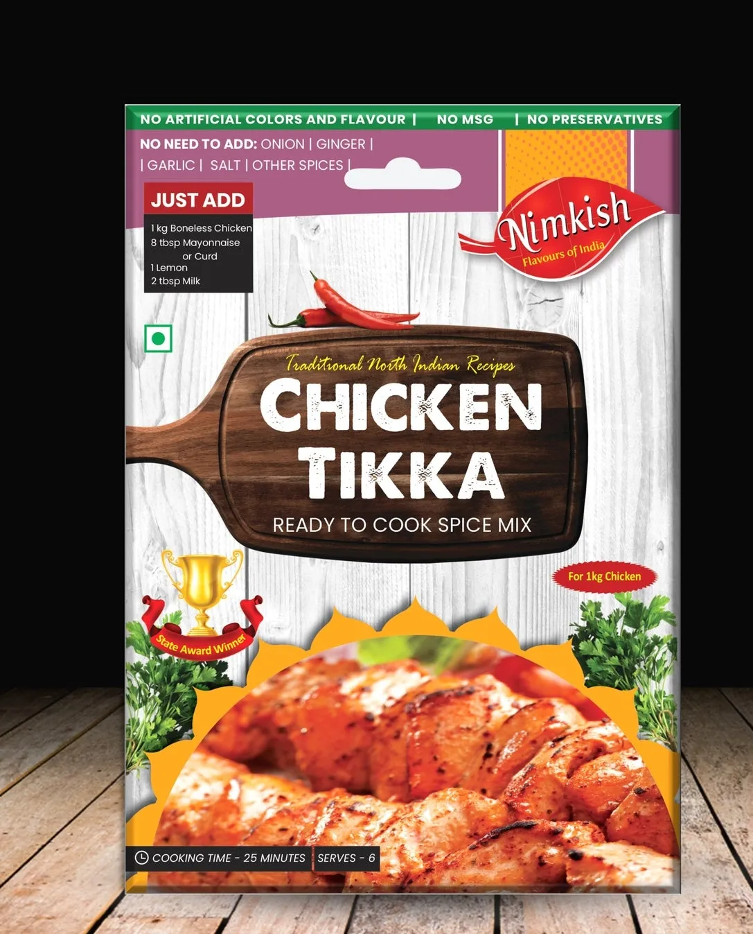 Nimkish Chicken Tikka Spice Mix view 2