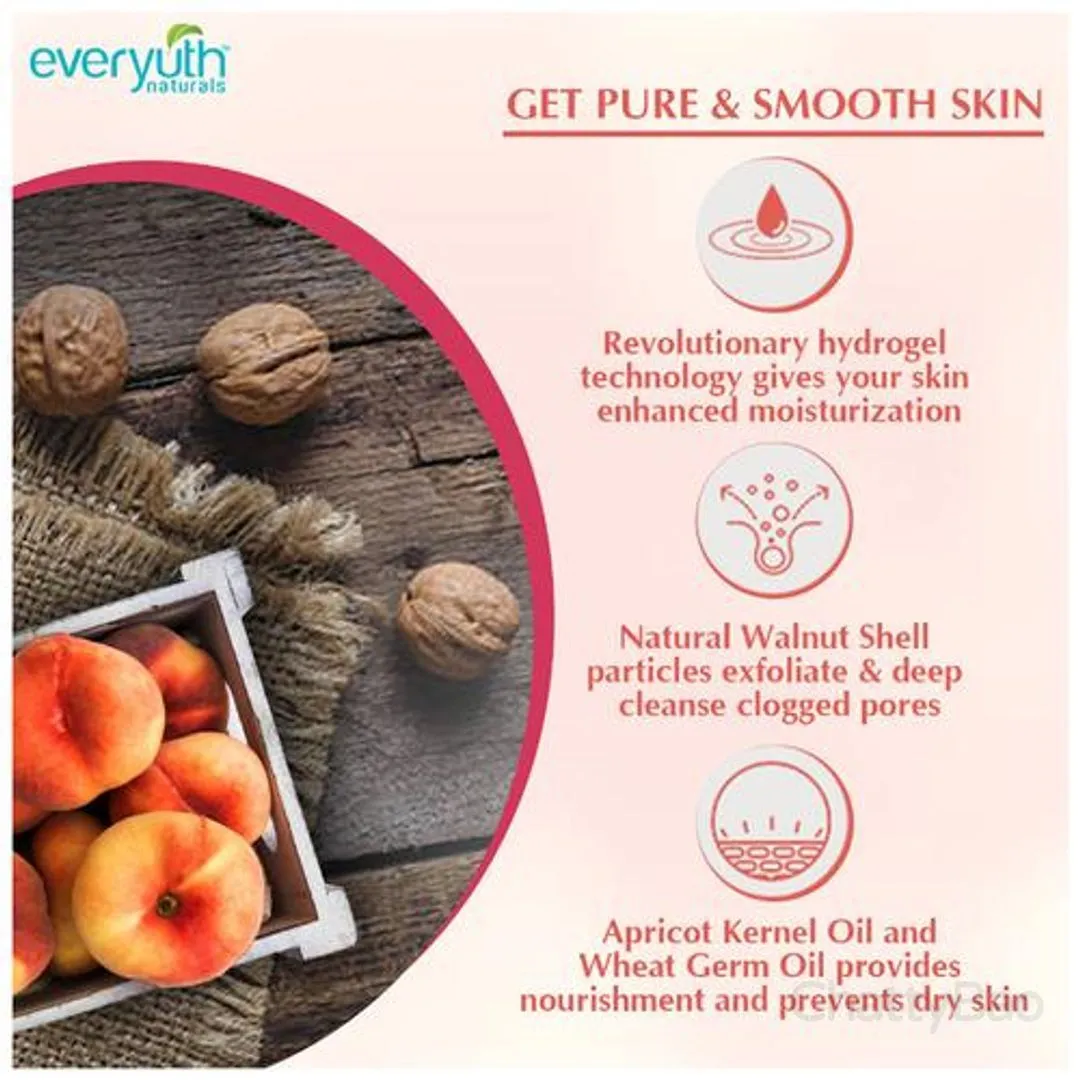 Everyuth Naturals Hydrating & Exfoliating Walnut Apricot Scrub 100 g view 4