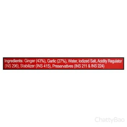 Catch Ginger Garlic Paste 200 g view 5