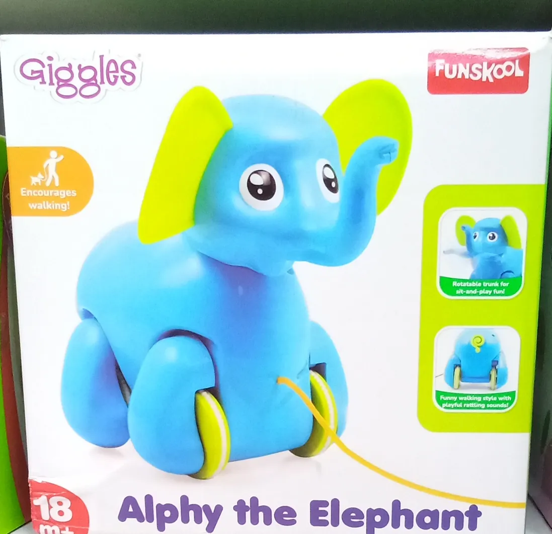 Alphy the Elephant by Funskool view 3