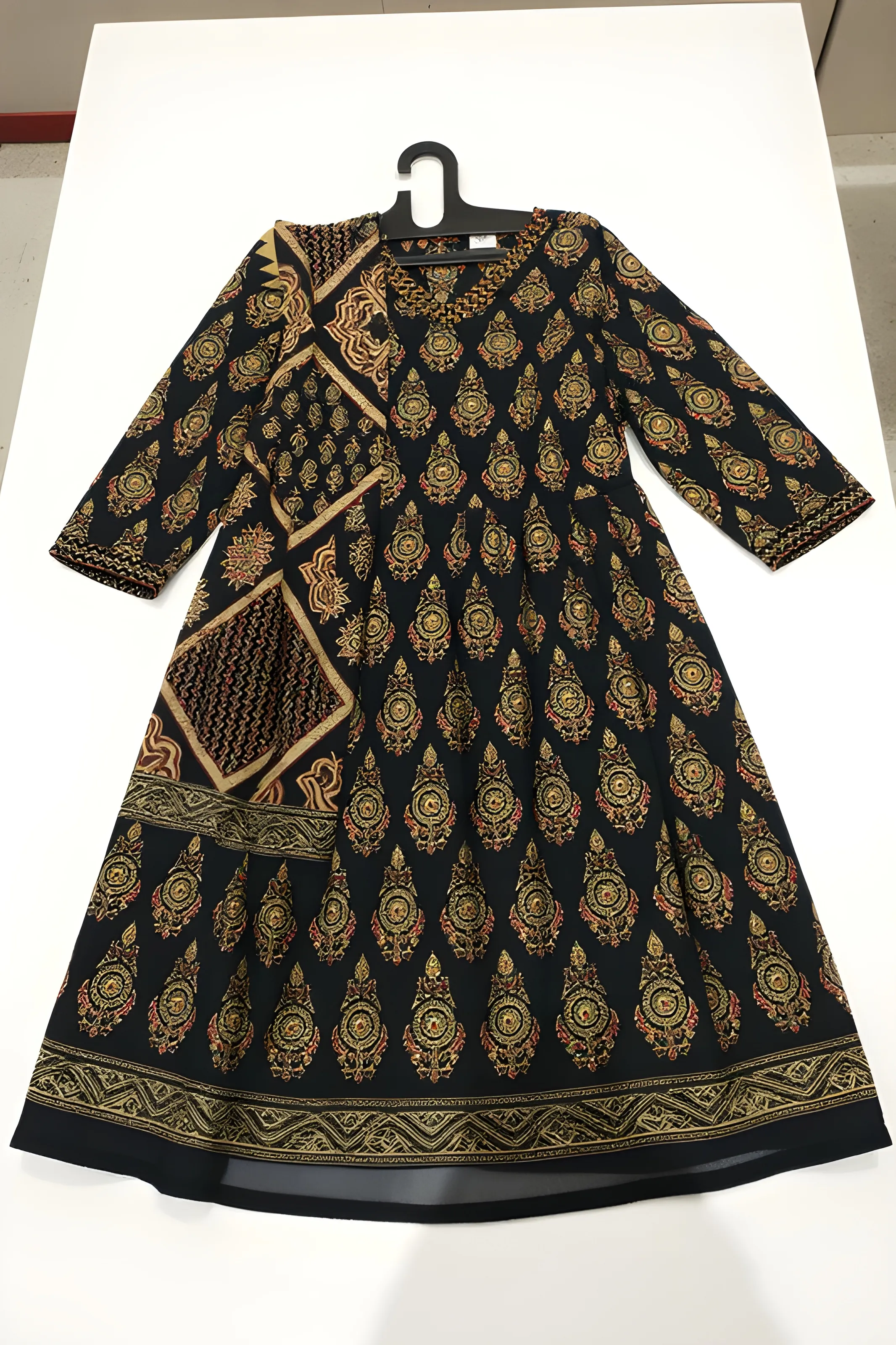 Traditional Mandala Print Kurti view 2