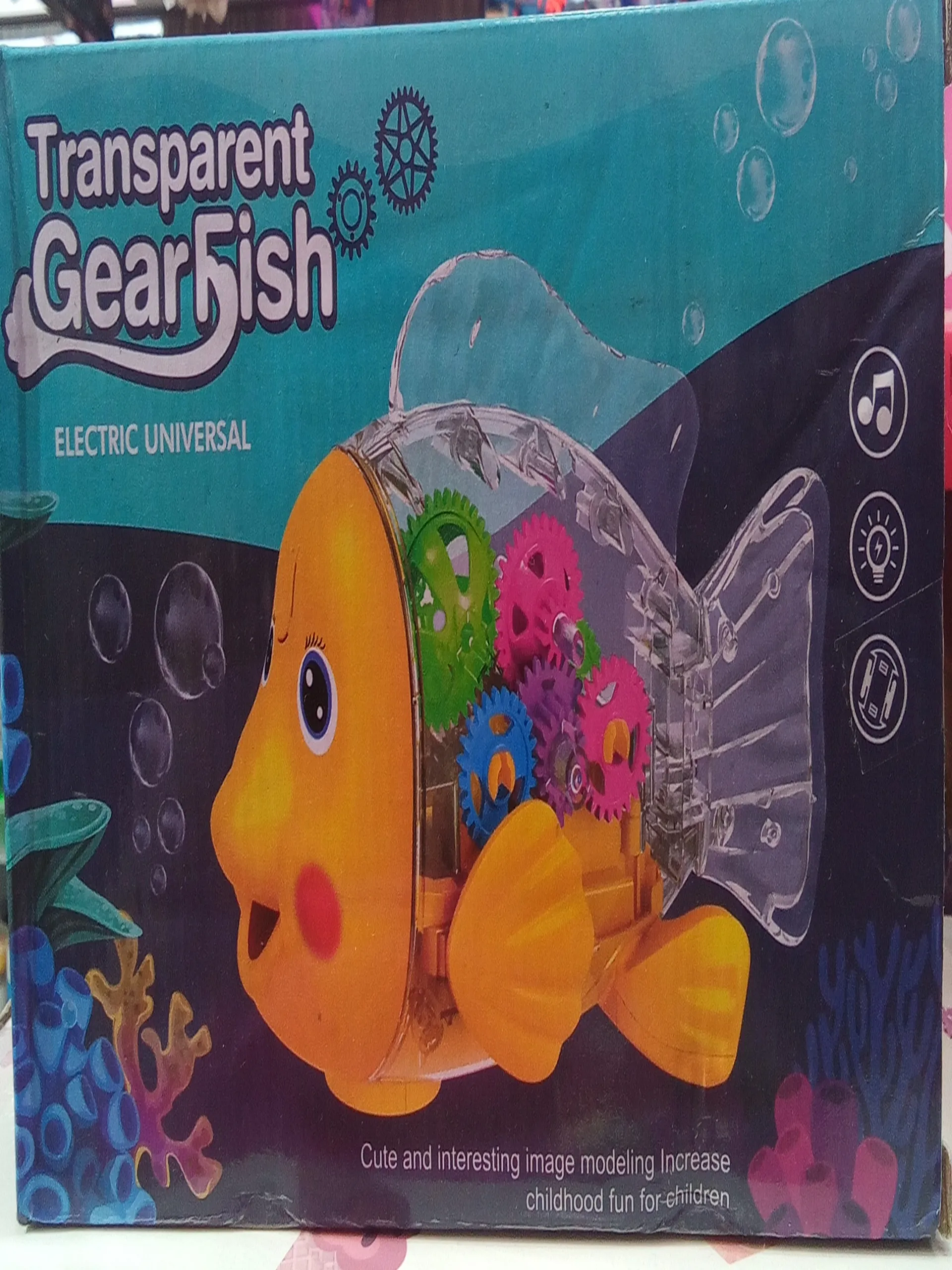 Transparent Gear Fish view 2