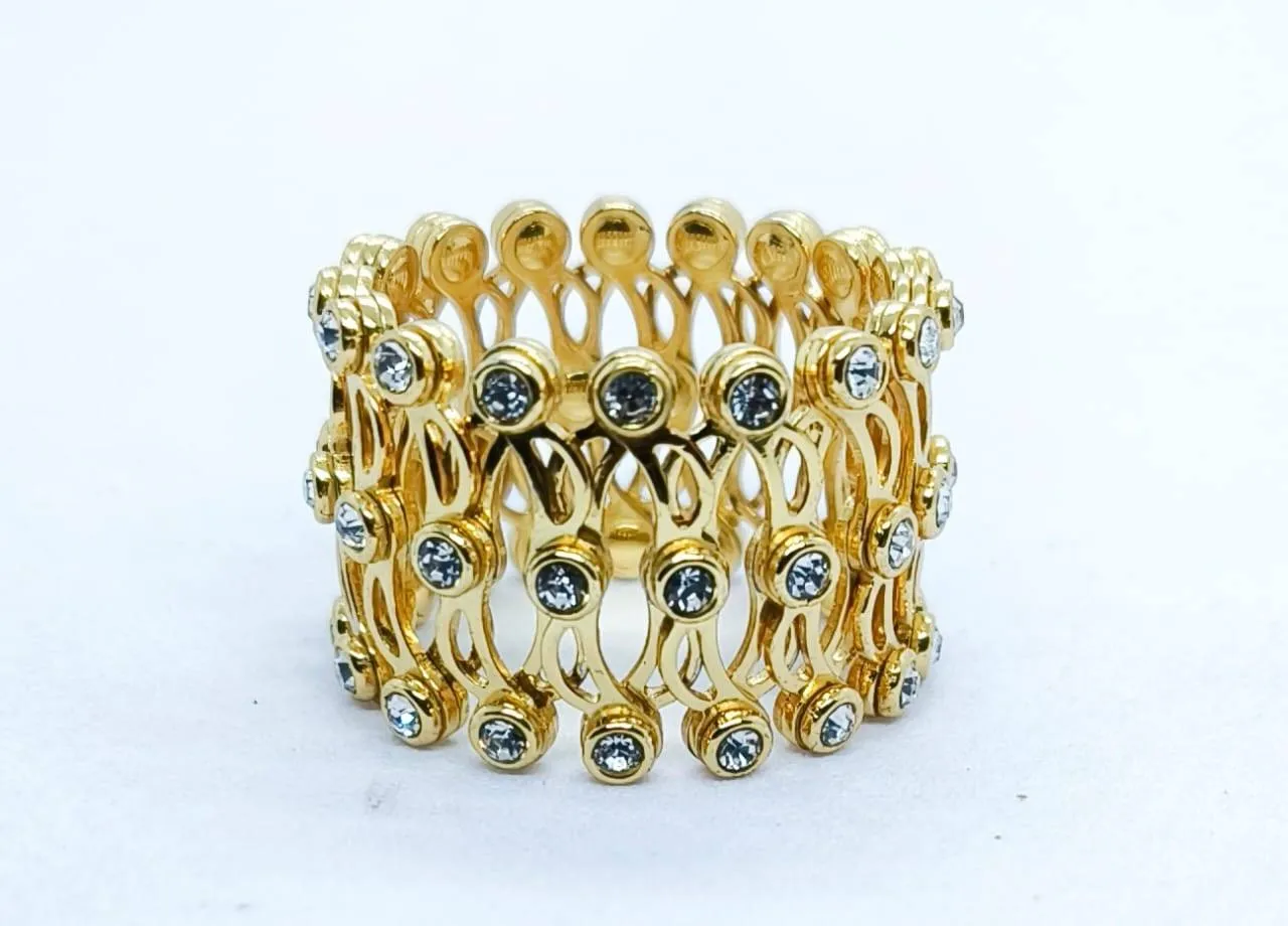 2 in 1 Golden Stretch Bracelet ( AVSLR-01)