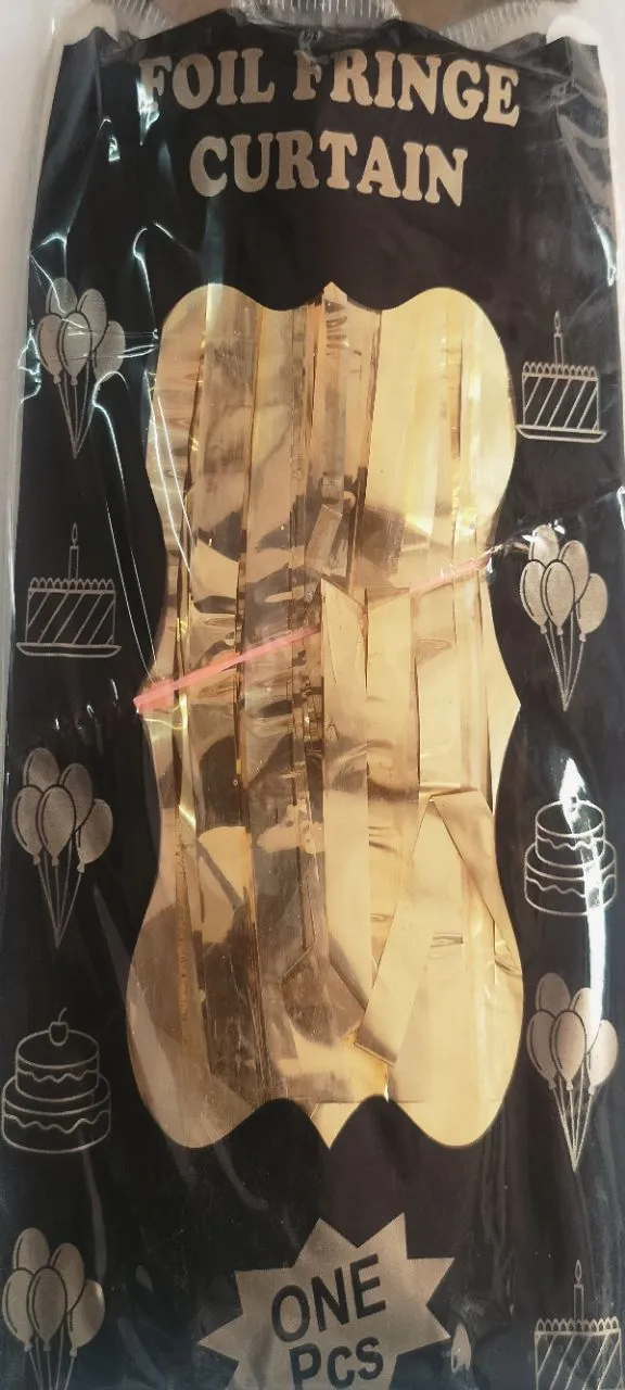 Foil Fringe Curtain view 4