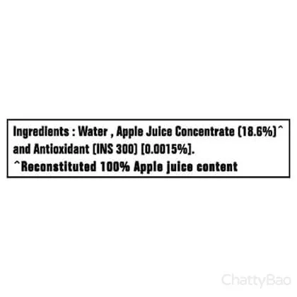 Real Activ 100% Apple Juice 1 L view 5