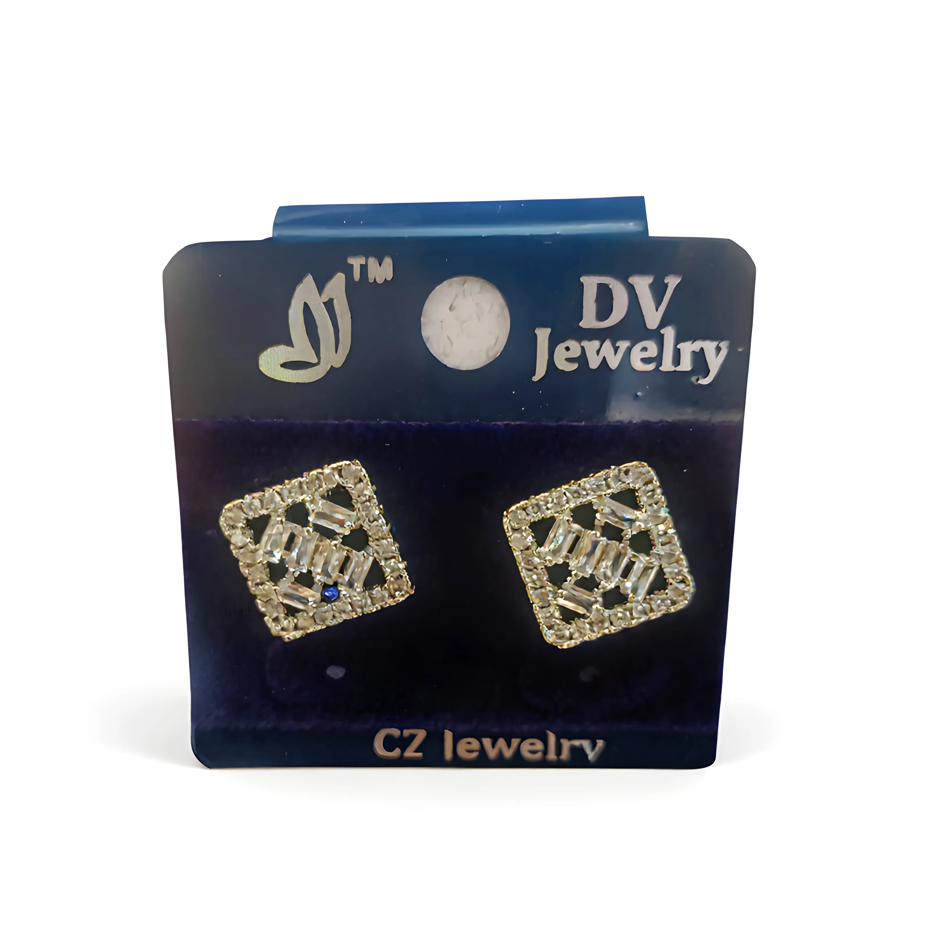 Dc Cubic Zirconia Earrings view 2