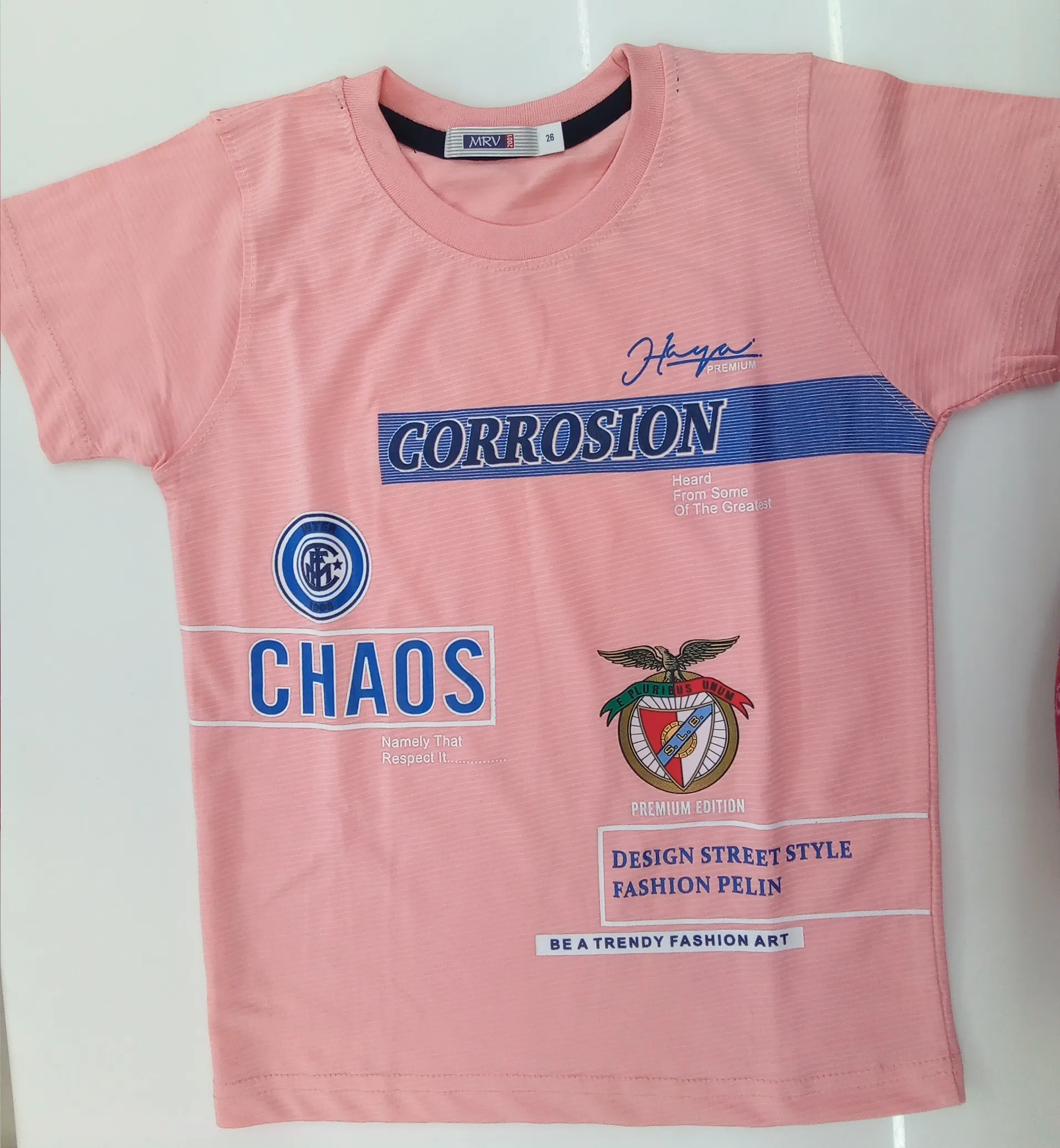 Boys T Shirt Pnk view 3