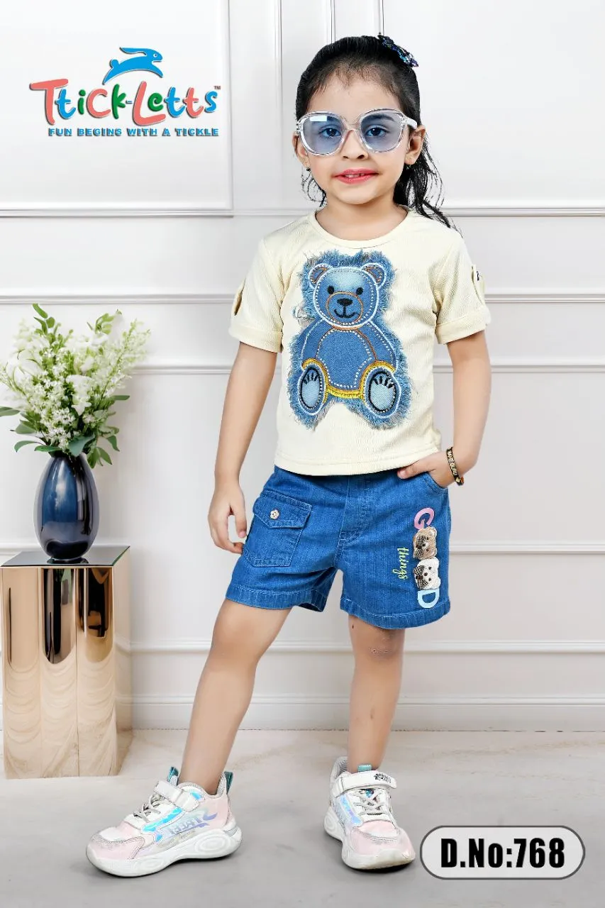 Tickletts Denim Set view 7