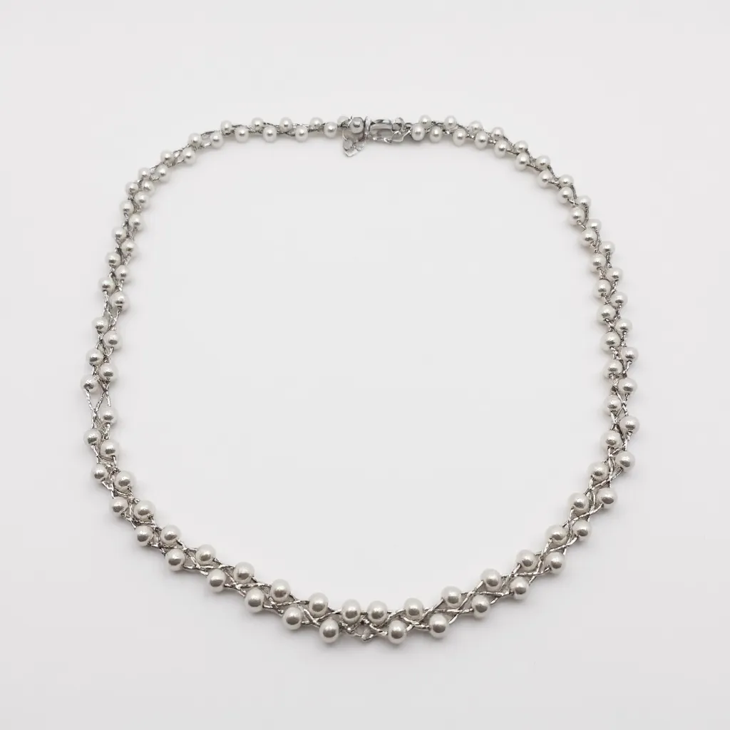 Pearl Chain Necklace view 2