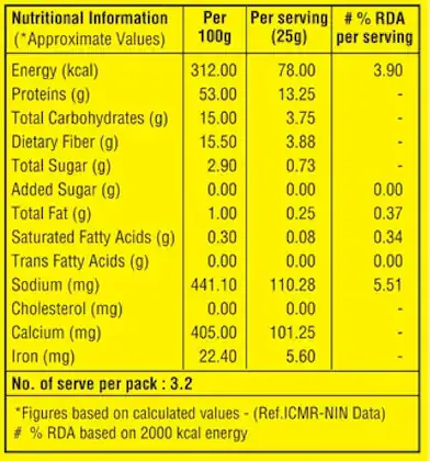 Bambino Soya Mini Chunks 220 g view 3