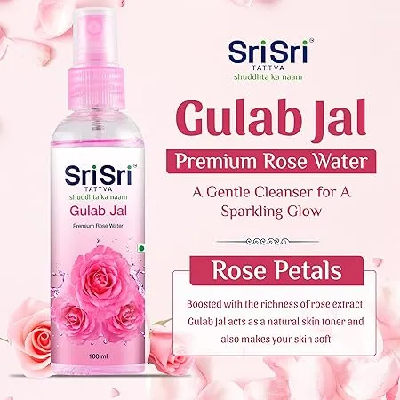 Sri Sri Tattva shuddhta ka naam Gulab Jal 100 ml view 2