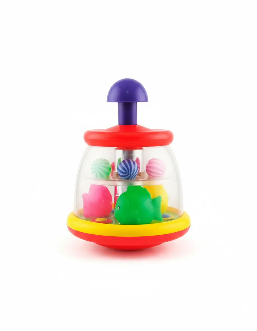 Super Push N Spin Spinning Fish view 2