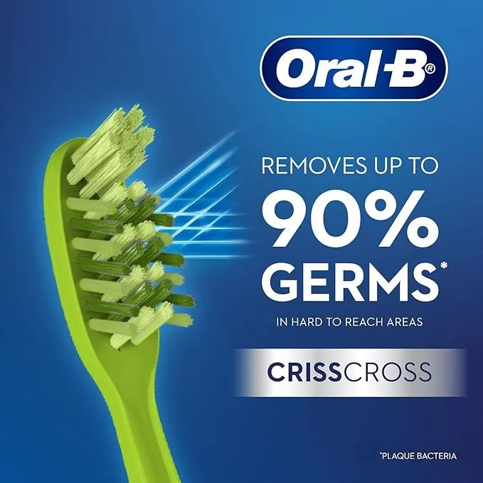Oral B Toothbrush - Criss Cross with Neem Extract 4 Pieces view 3