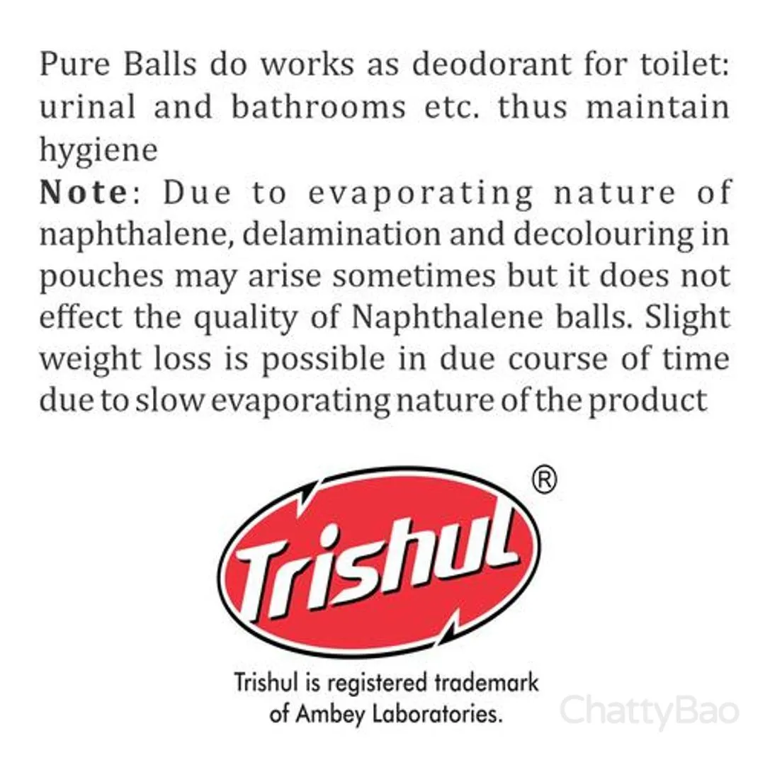 Trishul Naphthalene Balls 200 g view 4