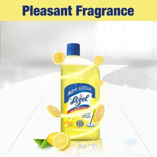 Lizol Surface & Floor Cleaner - Citrus 975 ml view 2