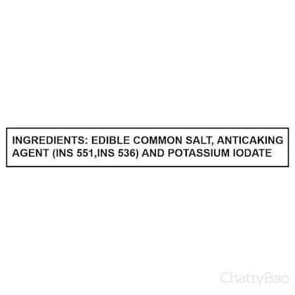 Aashirvaad Iodised Salt 1 Kg view 5