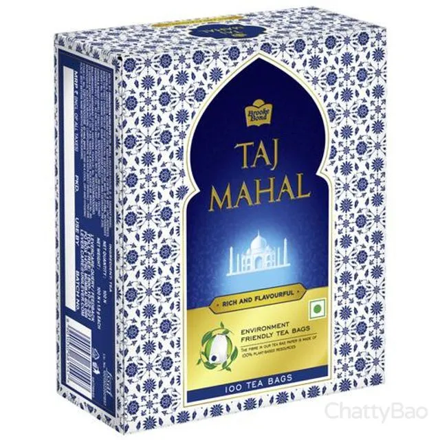 Taj Mahal Tea Bags 190 g (Pack of 100) view 4