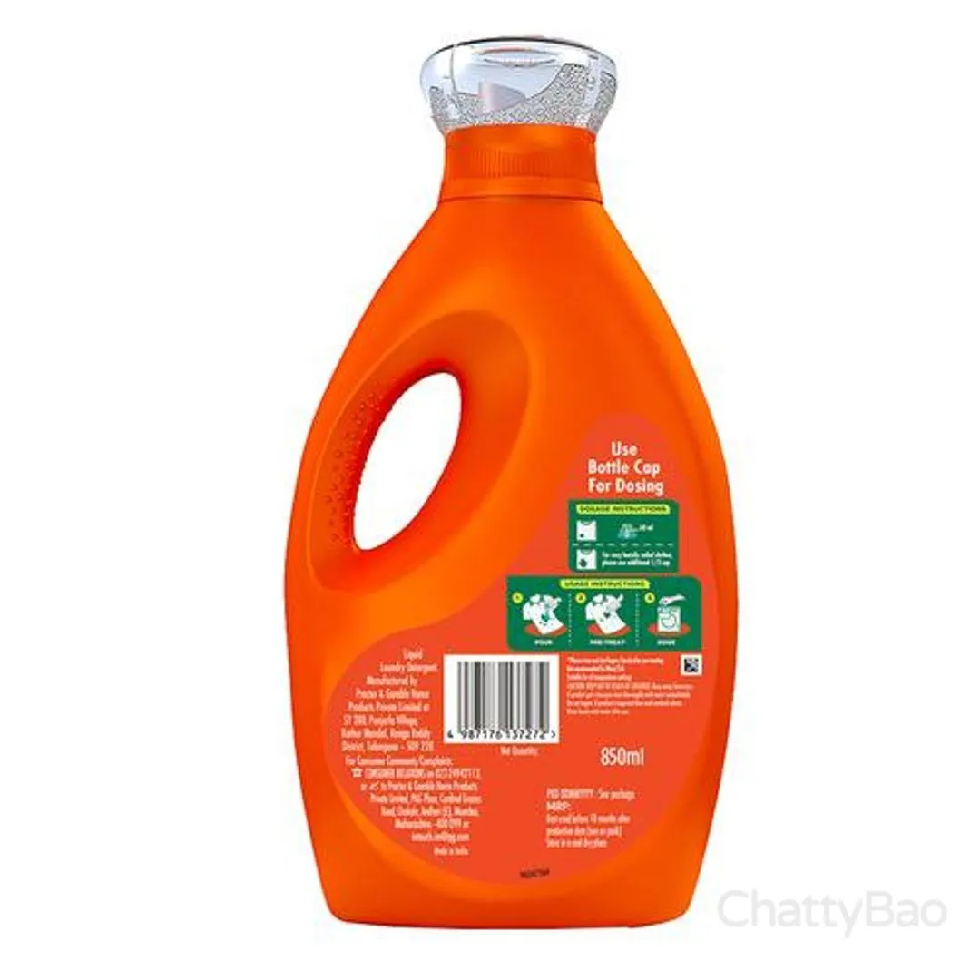 Tide Matic Liquid Detergent - Front Load 850 ml view 2