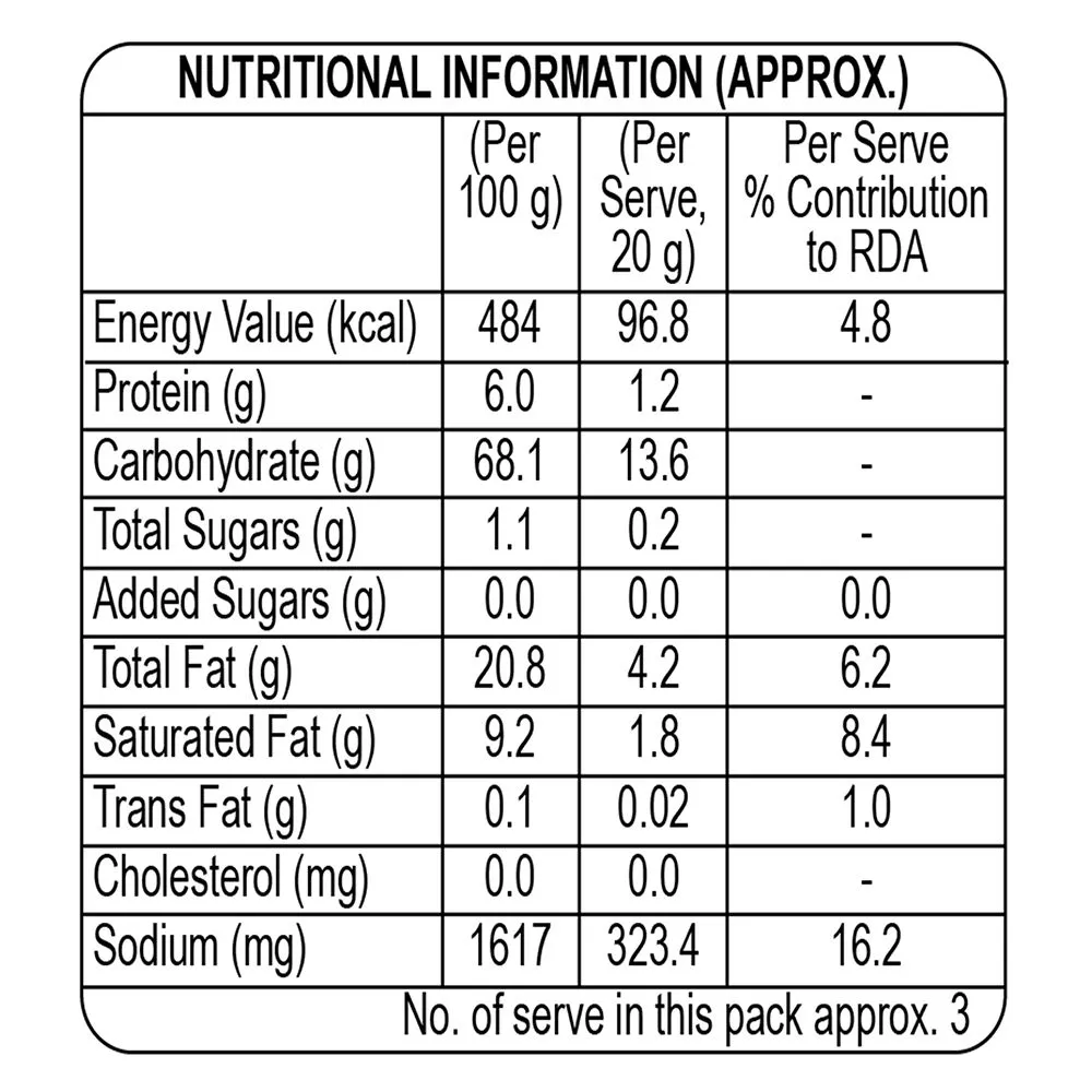 Crax Corn Rings Chatpata Masala Puffs 53 g view 3