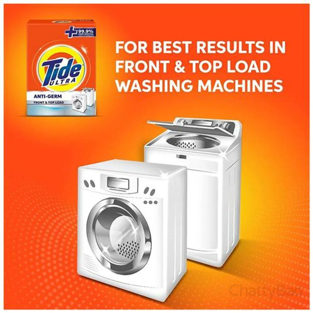Tide Ultra Anti-Germ Detergent Washing Powder 3 kg (2 Kg + 1 Kg Free) view 3