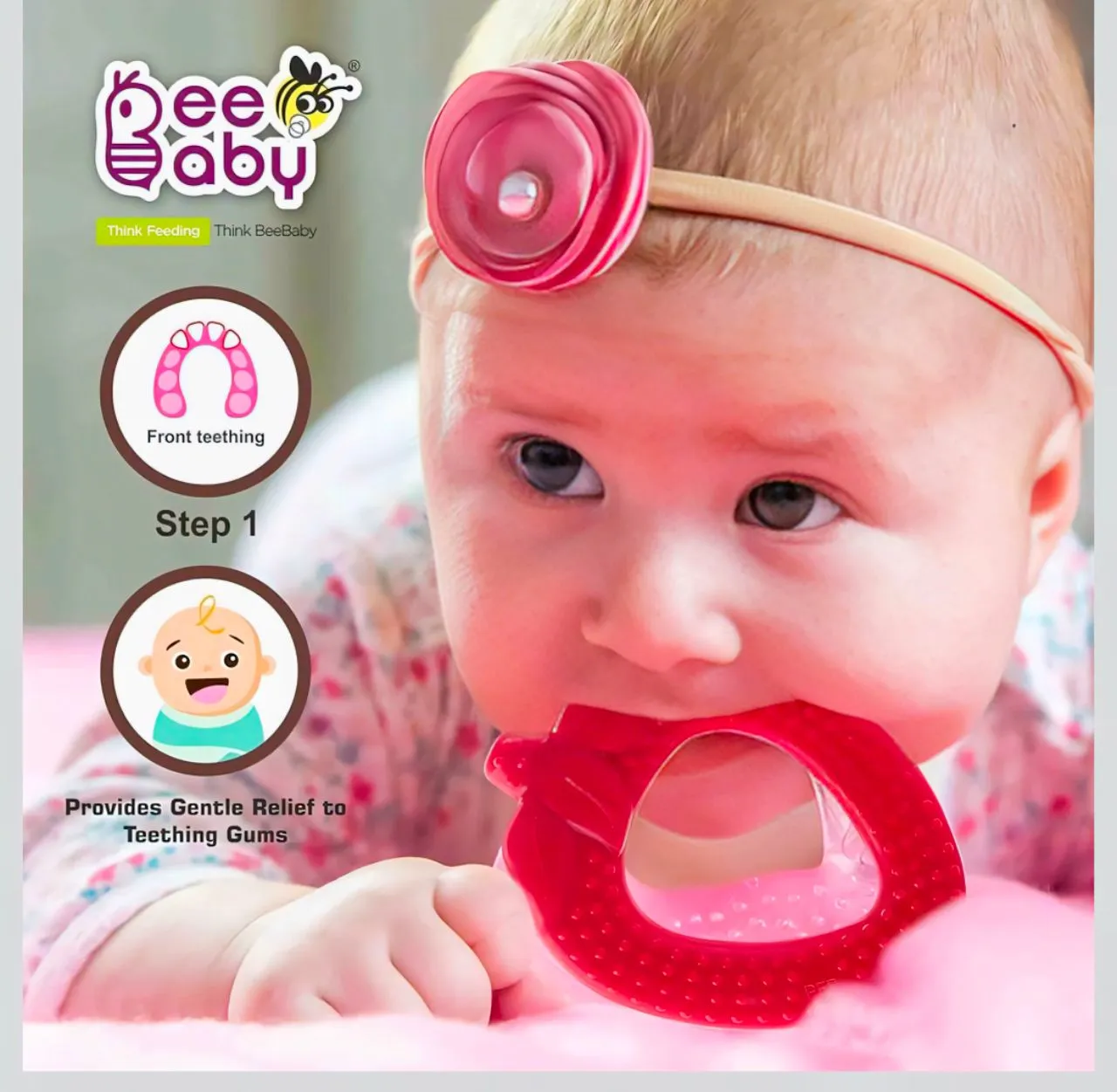 Strawberry Teether view 3