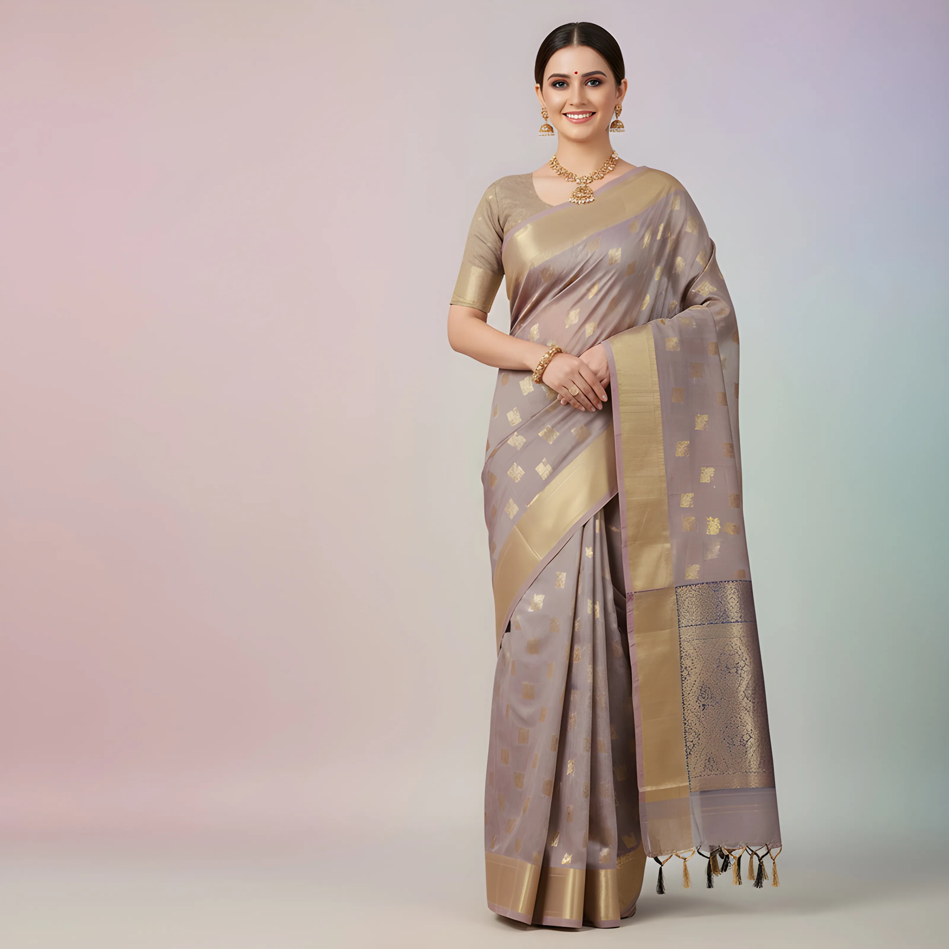 Tha Mirror Story Silk Saree 025