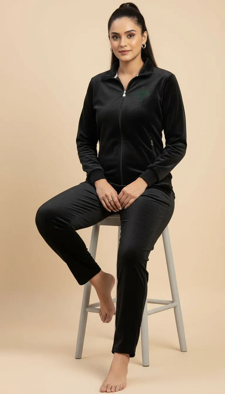 Velvet Track Suit view 3