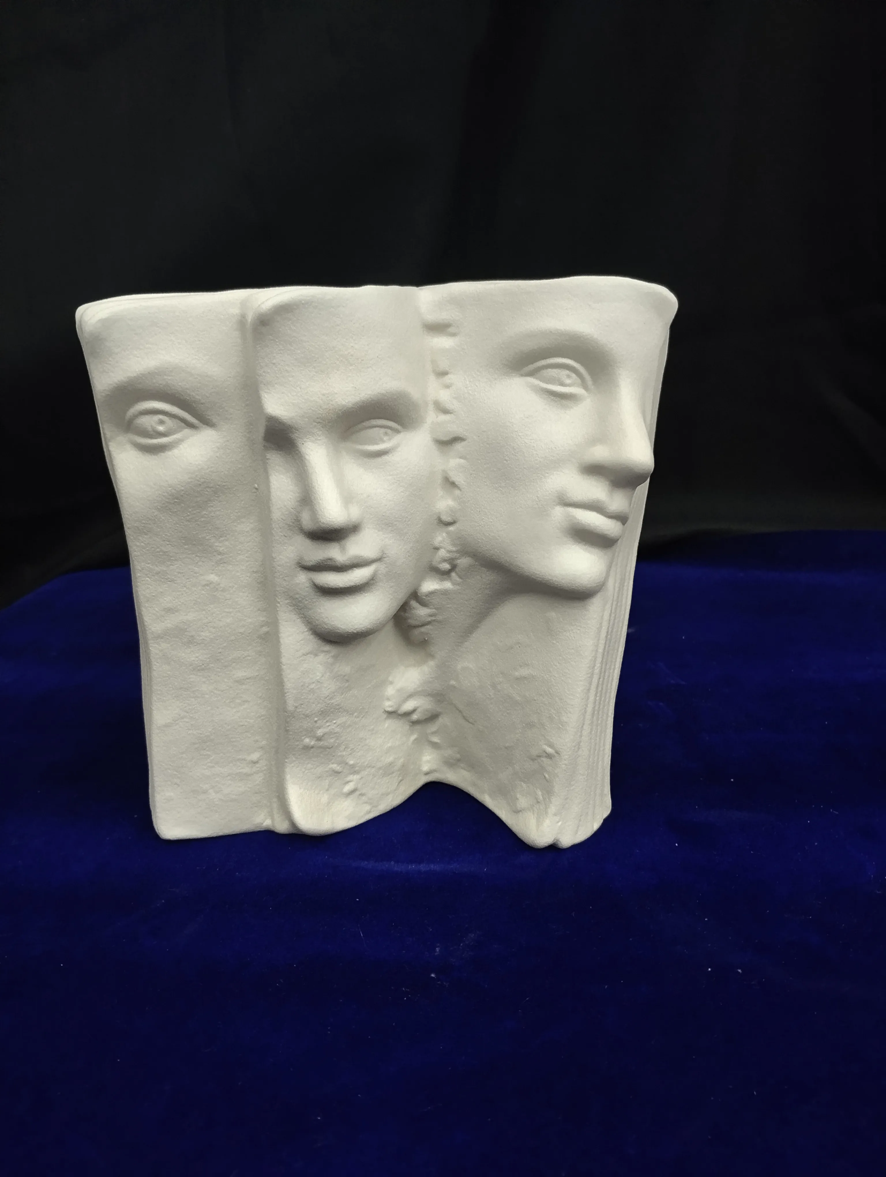 Sculpted Ceramic Vase view 2