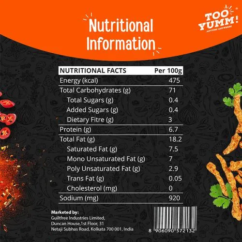 Too Yumm Namkeen - Karare Munchy Masala Flavour 70 g view 3