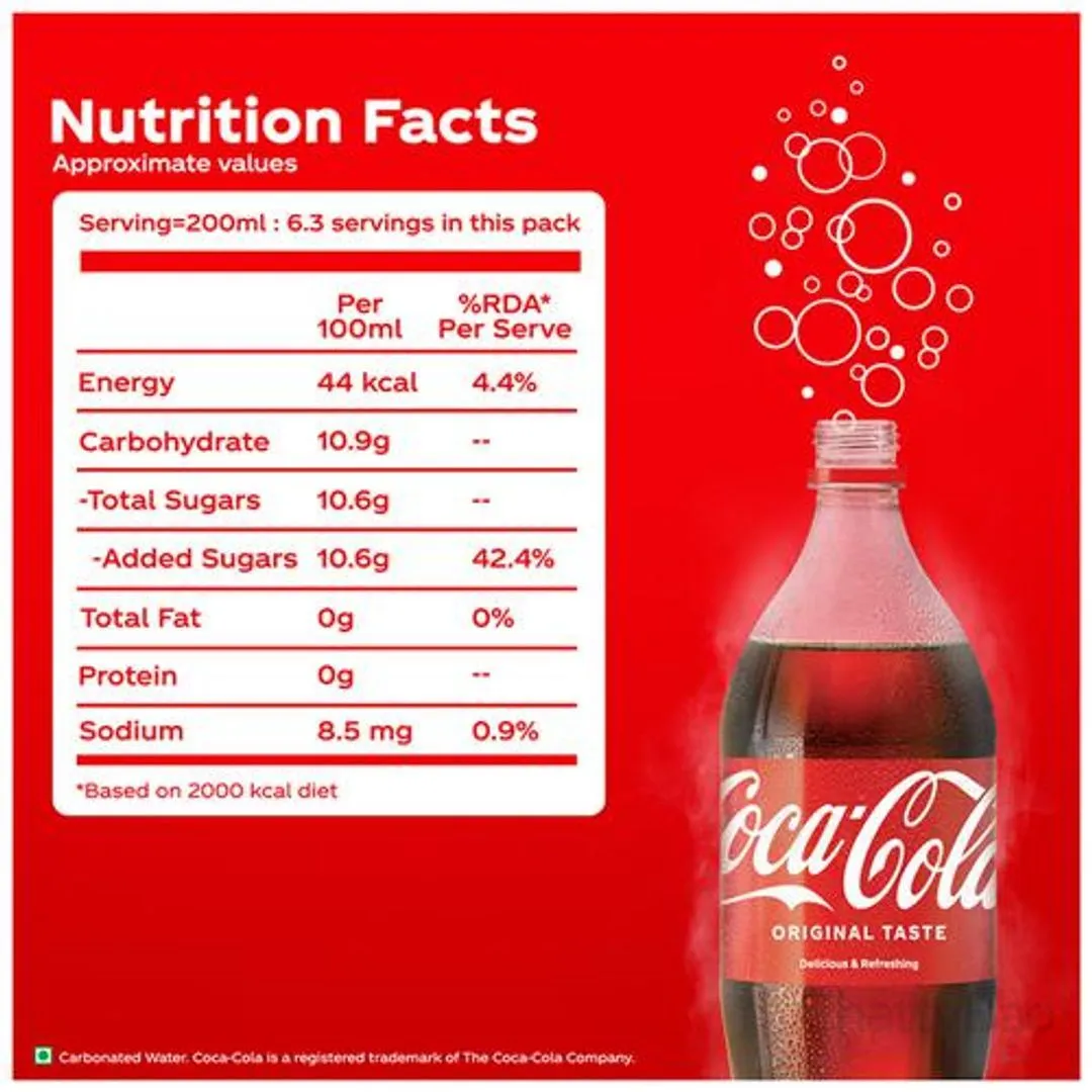 Coca Cola Soft Drink 2 L view 4