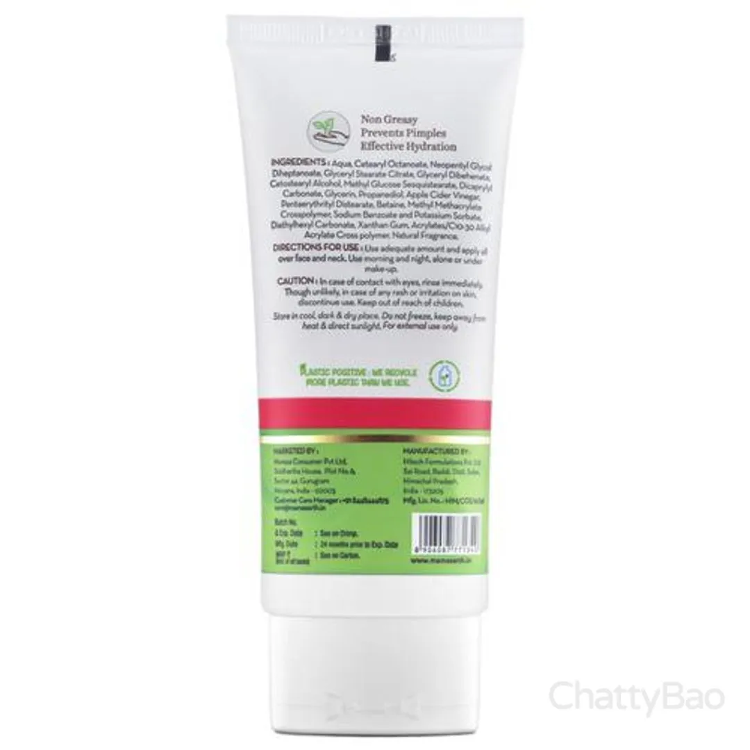 Mamaearth Oil Free Moisturizer For Face With Apple Cider Vinegar 80 ml view 2