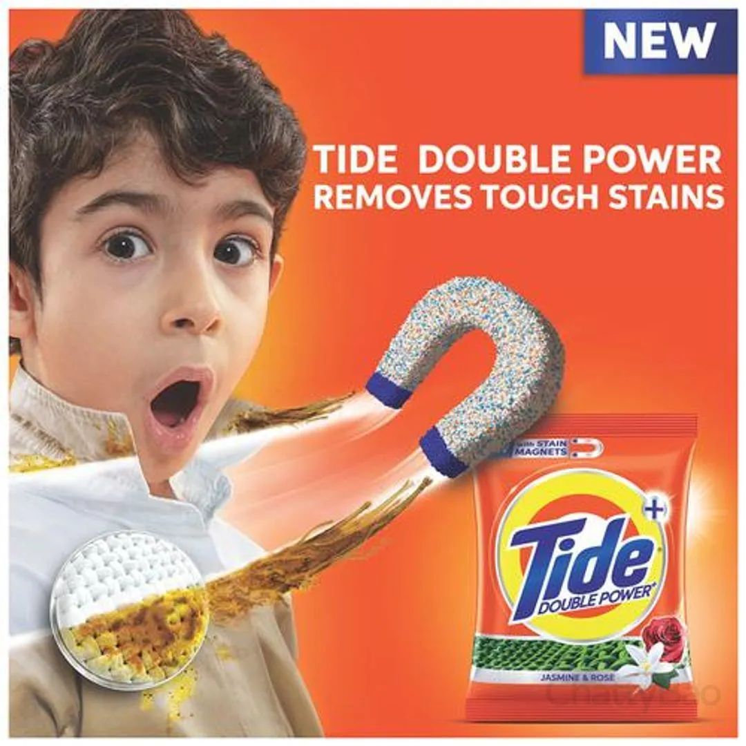 Tide Detergent Washing Powder - Lemon & Mint 1 Kg view 4
