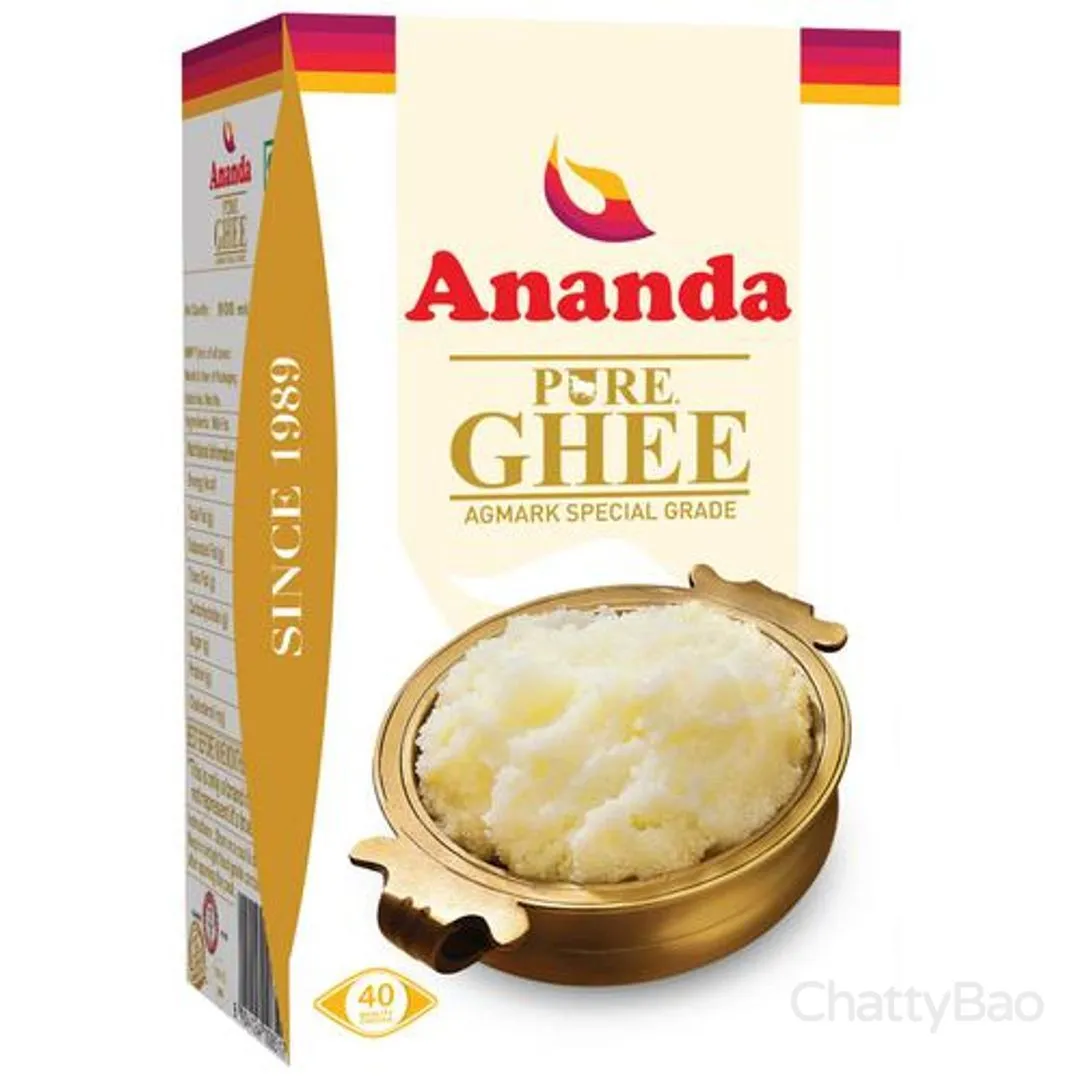 Ananda Pure Ghee Carton 900 ml view 2