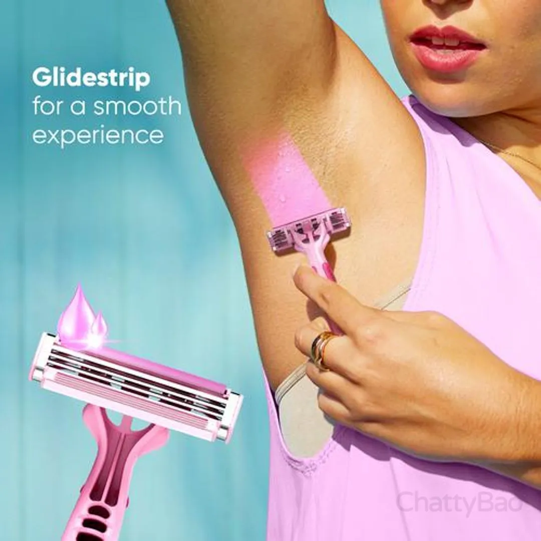 Gillette Venus Simply - 3 Blade Razor For Women 5 Pieces view 4