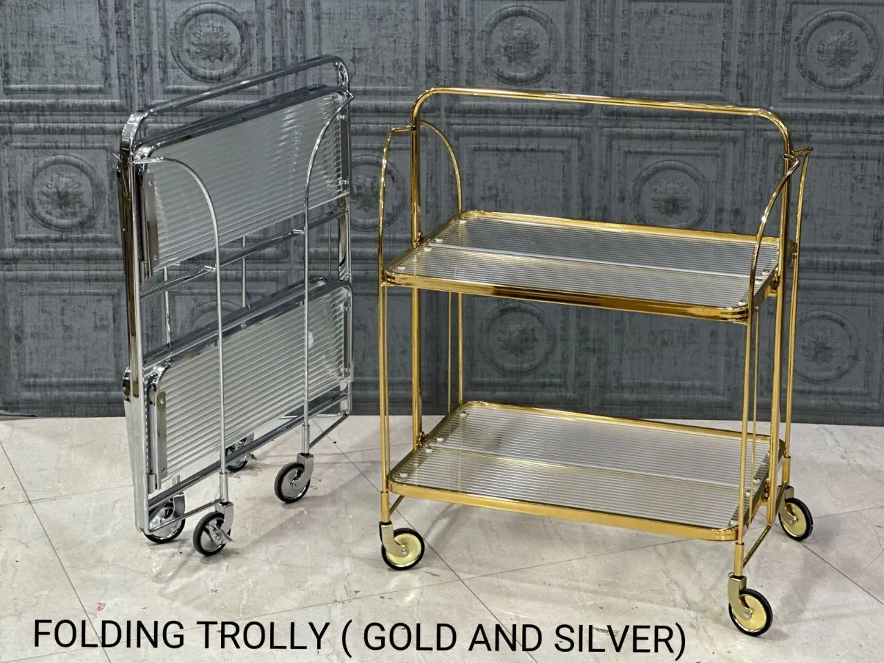Serving trolley