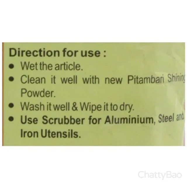 Pitambari Shining Powder - Copper & Brass 200 g view 3