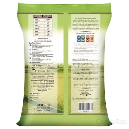 Daawat Basmati Rice - Rozana Gold 1 Kg view 2
