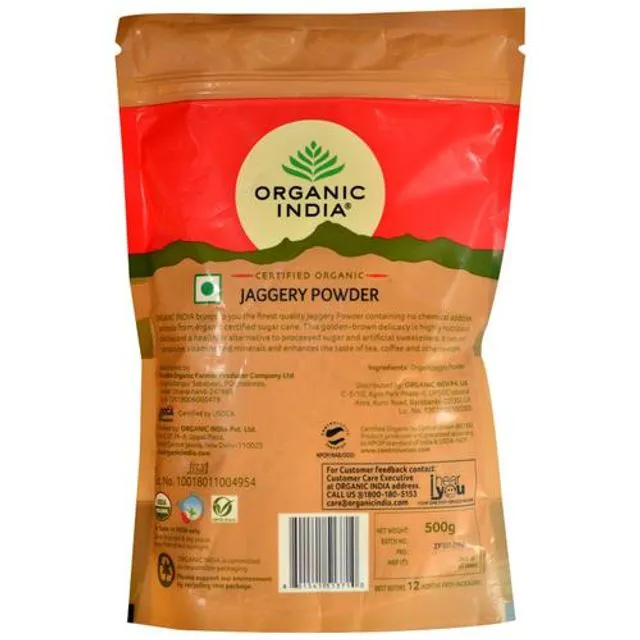 Organic India Organic Jaggery Powder 500 g view 2