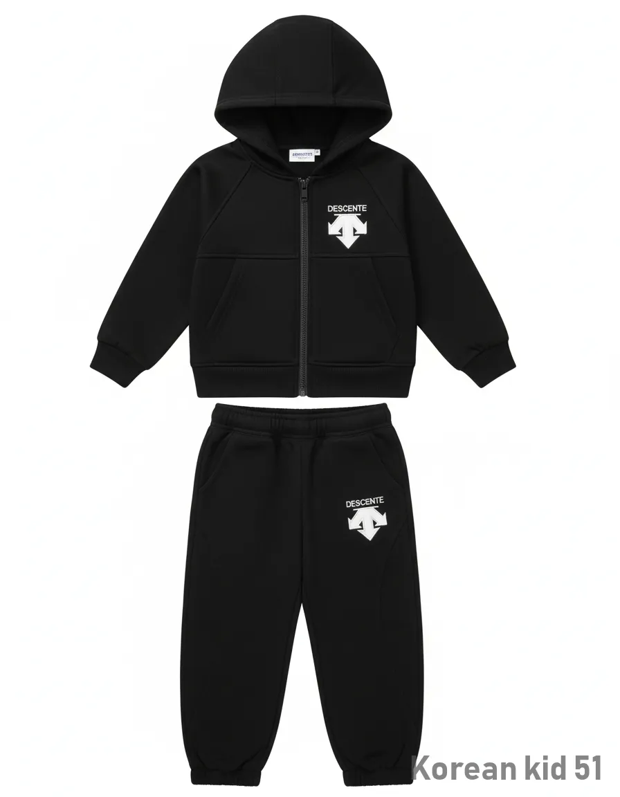 Descente Kids Tracksuit Set view 2