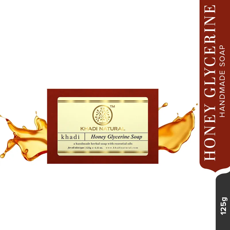 Khadi Natural Honey Glycerine Soap 125 g view 2